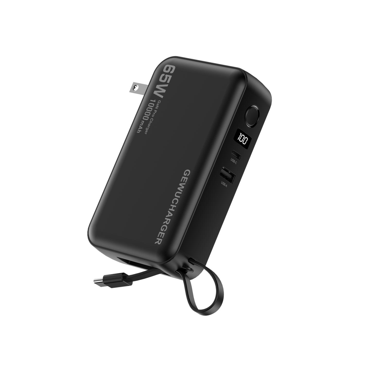 PowerFusion: 3-in-1 Charger, Power Bank & Cable